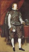 Diego Velazquez, Philip IV in Broun and Silver (df01)